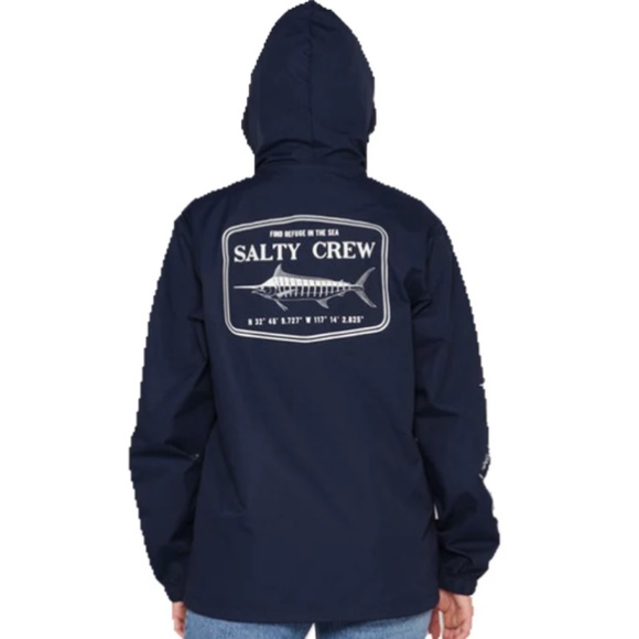 Salty Crew Stealth Waterproof Snap Jacket - Picture 11 of 11